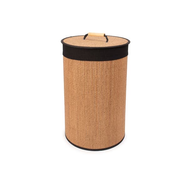 Cesto Madeira Preto 35x35 cm Oikos