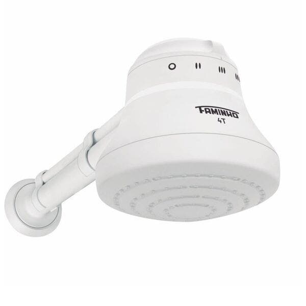 Chuveiro Elétrico 220V 6800W Branco Redondo Faminho 4T Fame
