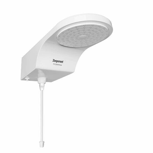 Chuveiro Eletrônico 127V (110V) 5500W Branco FIT Zagonel