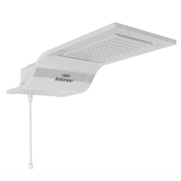 Chuveiro Eletrônico 220V 7800W Branco Quadrado Intense Fame