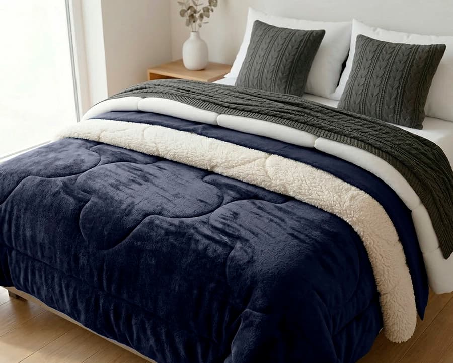 Coberdrom Dupla Face Comfort Plus Casal - Tecebem