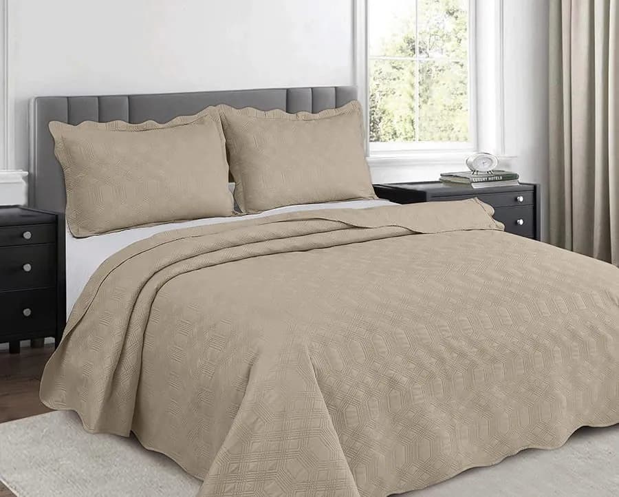 Colcha Duque Queen com 2 Porta Travesseiros – Camesa
