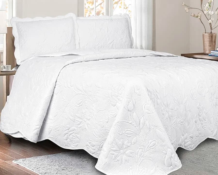 Colcha Ilusion Garden King com 2 Porta Travesseiros - Camesa