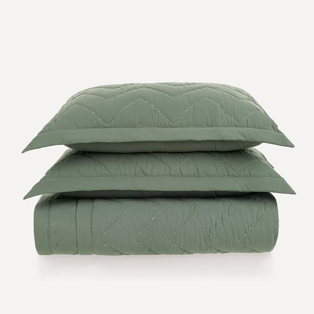 Colcha Infantil Casal Cosmos Verde