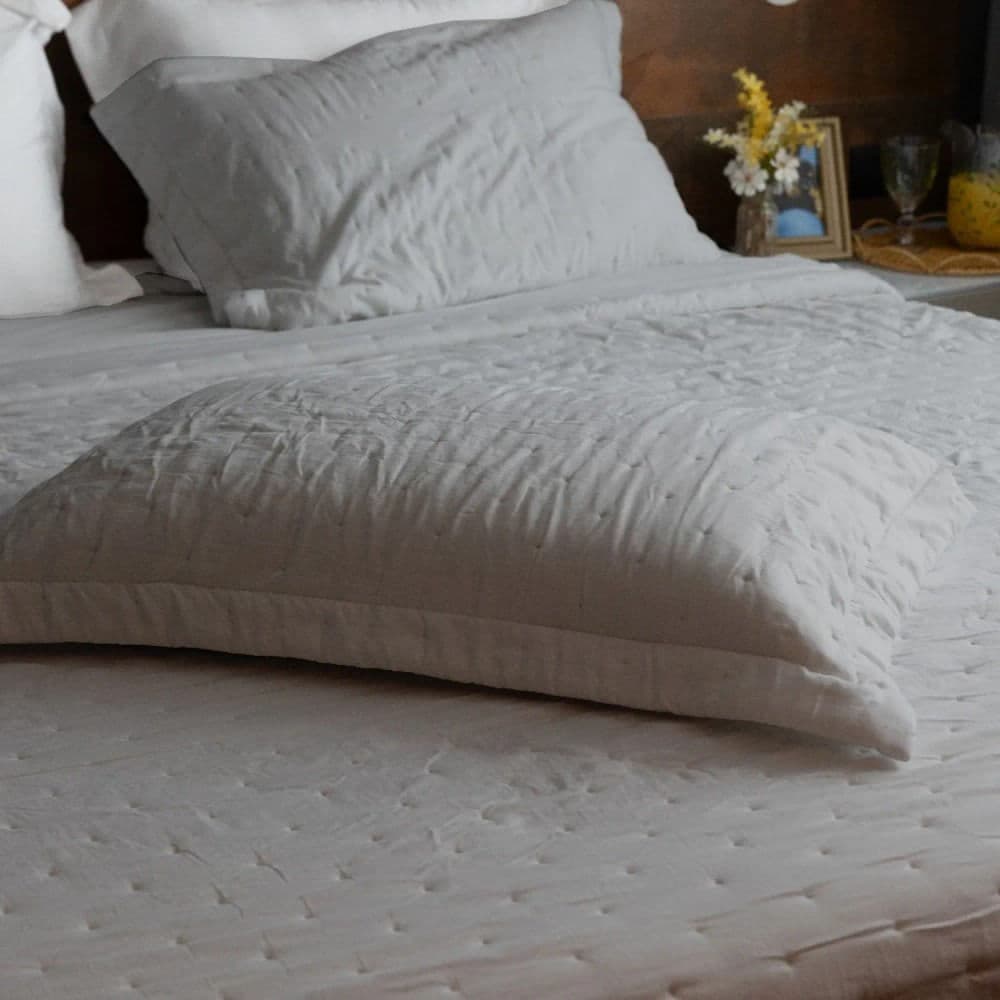 Colcha Matelassê Saphira Casal 3 Peças Cinza - Lyor