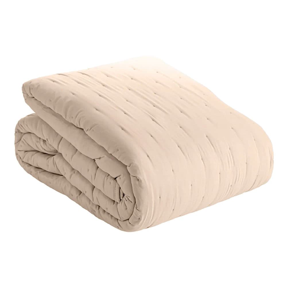 Colcha Matelassê Saphira King 3 Peças Bege - Lyor