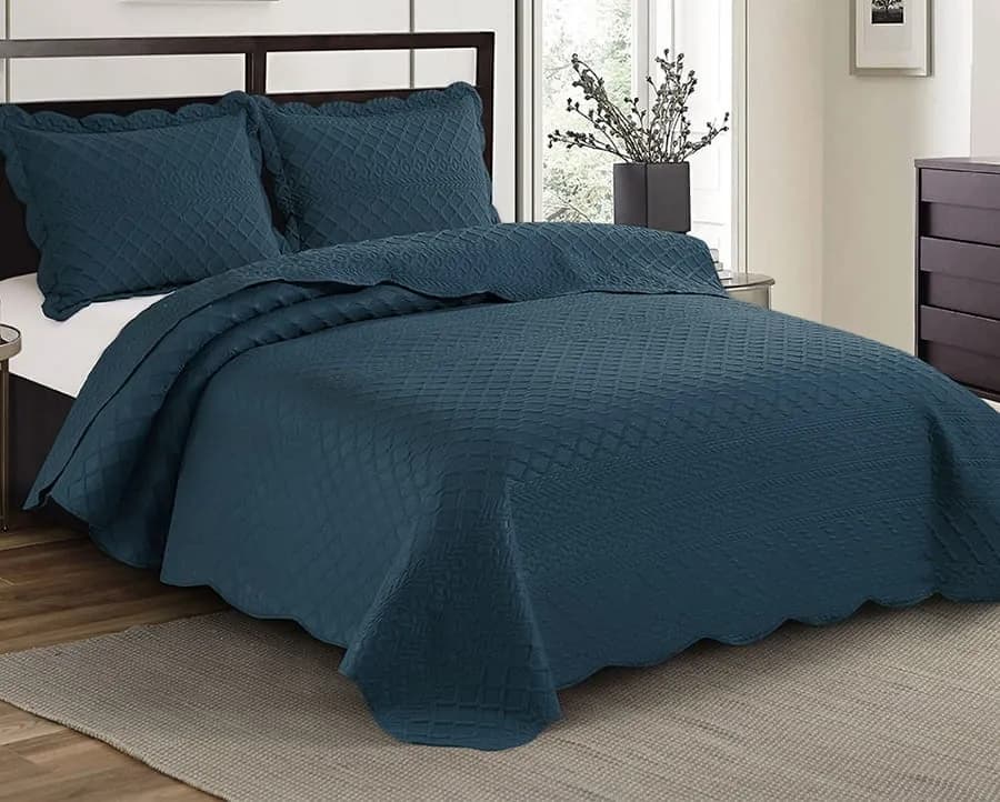 Colcha Orla Queen com 2 Porta Travesseiros – Camesa