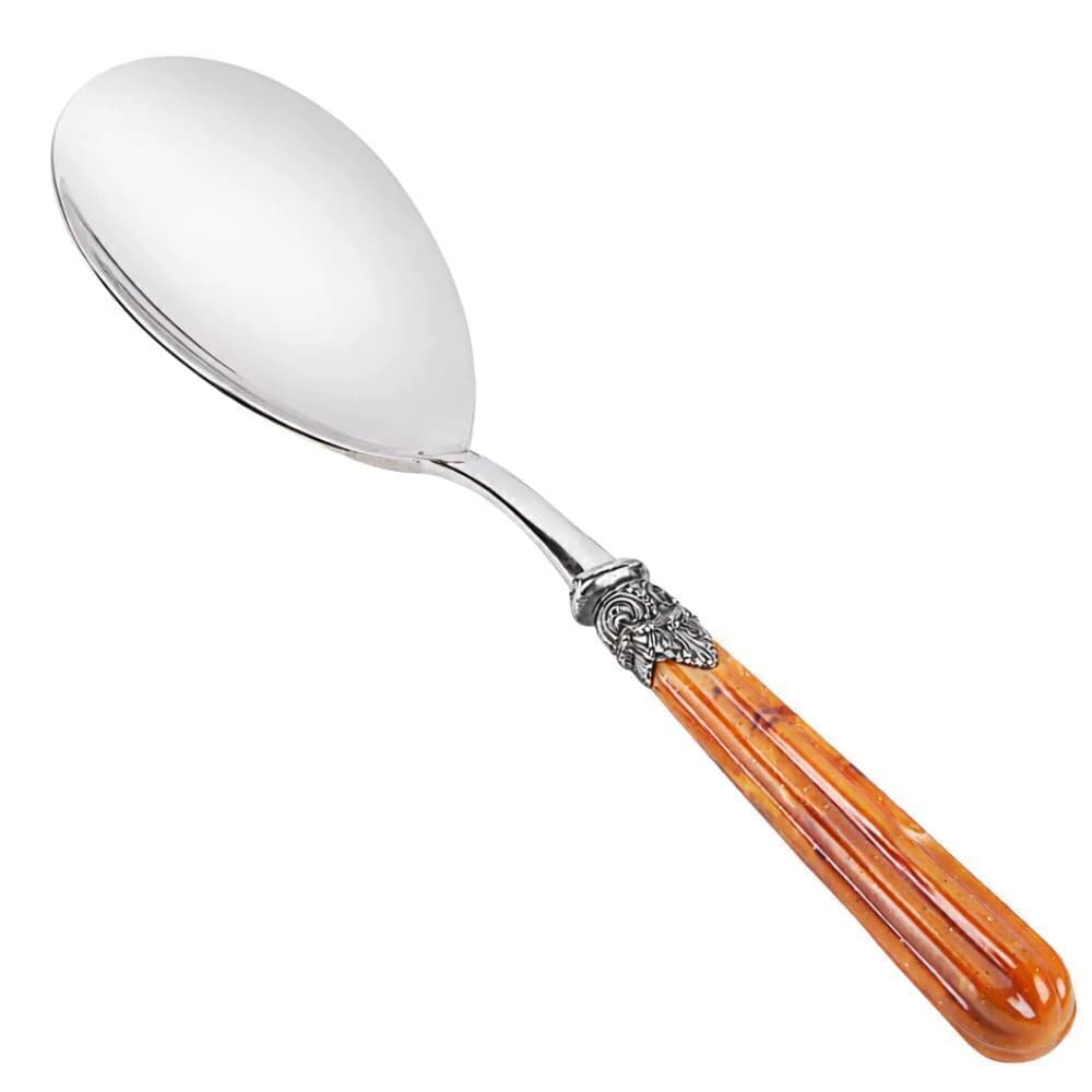 Colher de Arroz de Aço Inox Eme Versailles Caramel 27cm