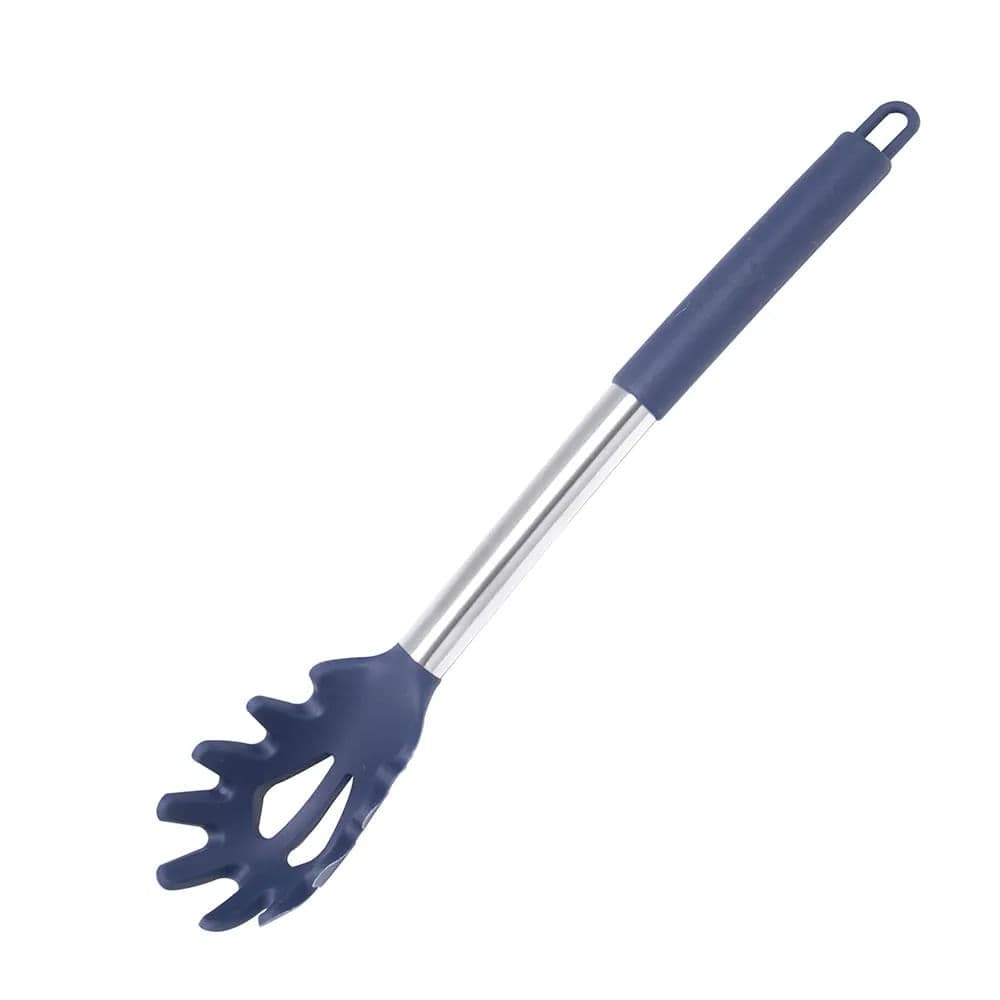 Colher de Silicone Espaguete 33,5cm Azul - Meridional