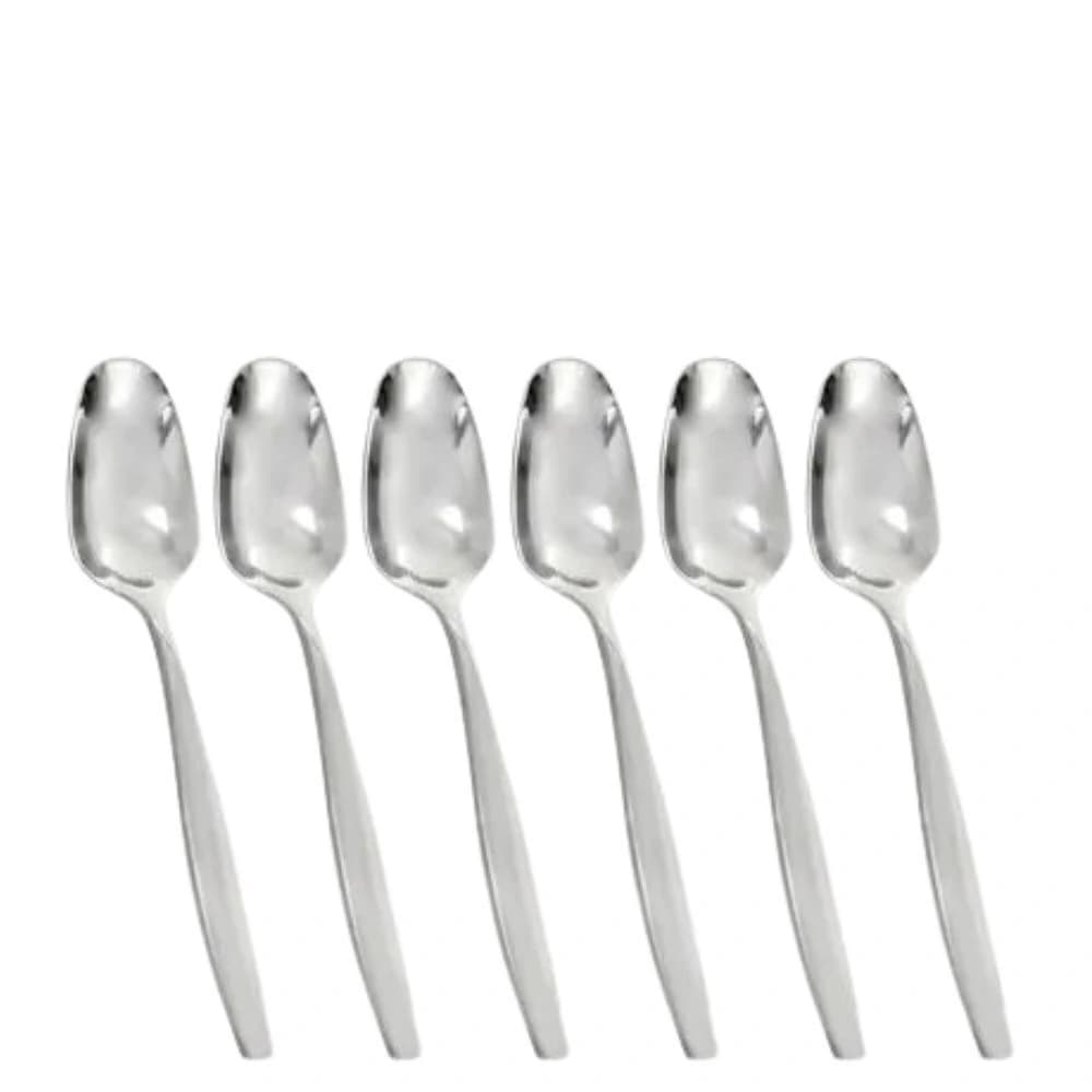 Colher para Café de Aço Inox 6pçs