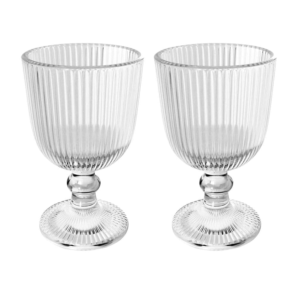 Conjunto 2 Taças de Vidro Lines 380mL - Wolff