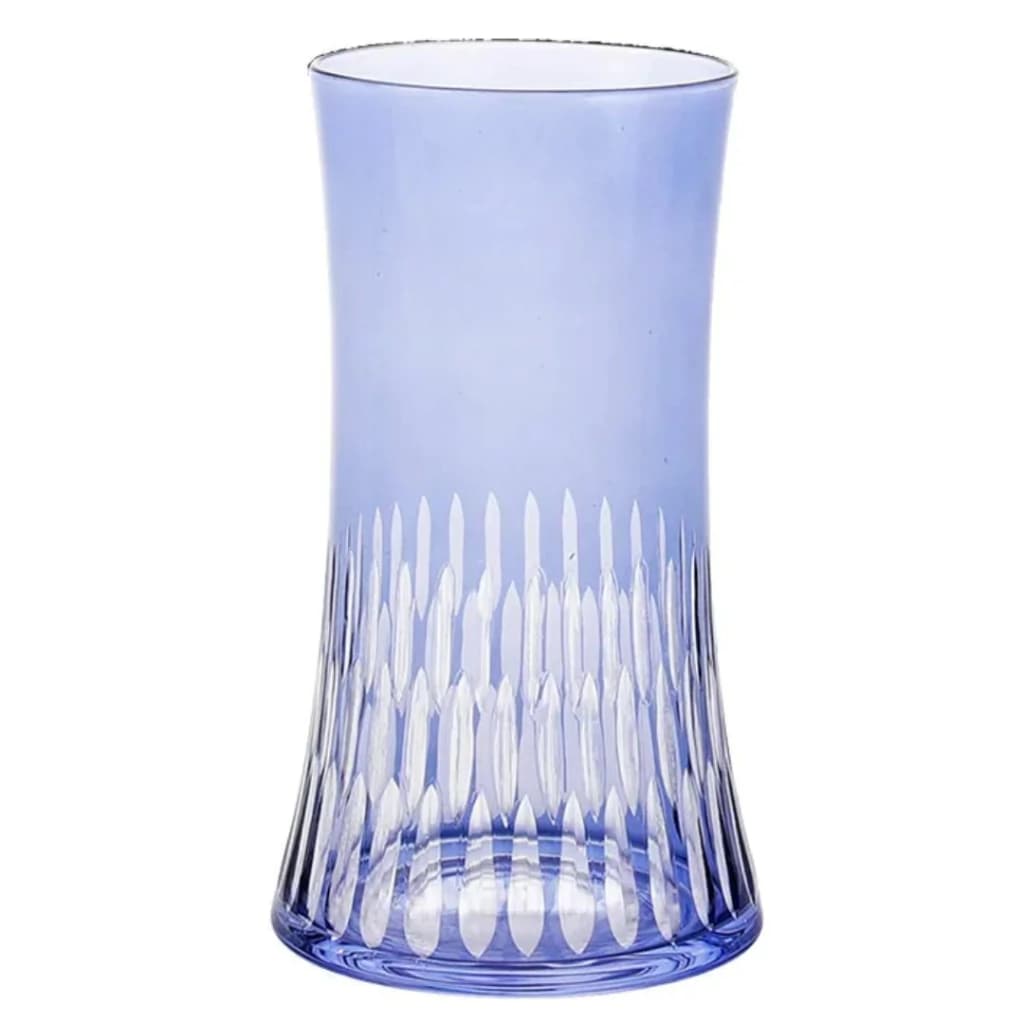 Conjunto de Copos de Vidro Azul 400ml 6pçs