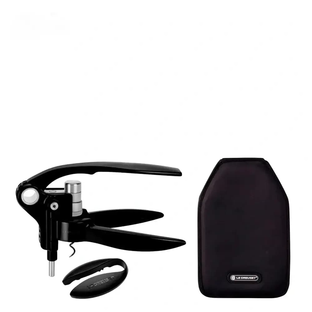 Conjunto para Vinho Le Creuset Preto 2PÇS