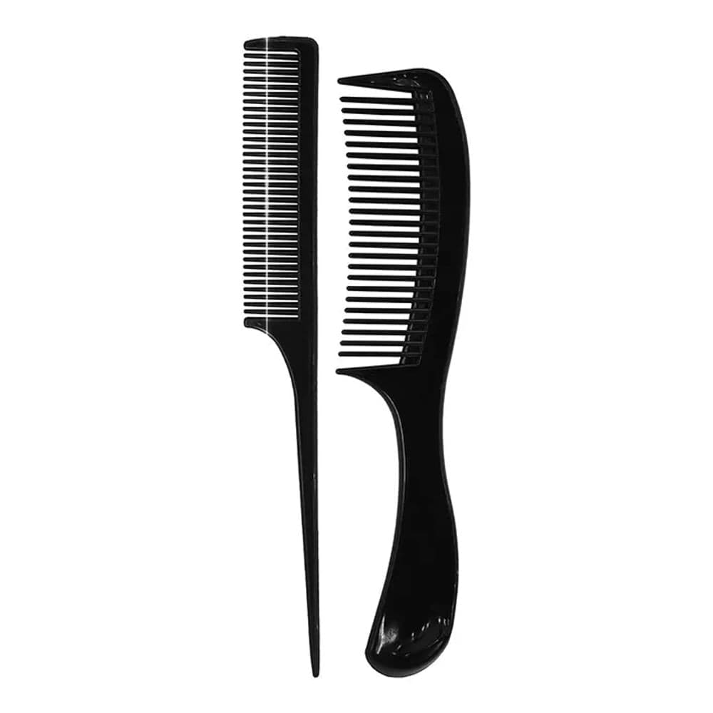 Conjunto Pentes de Cabelo Preto 2 Peças - Life B