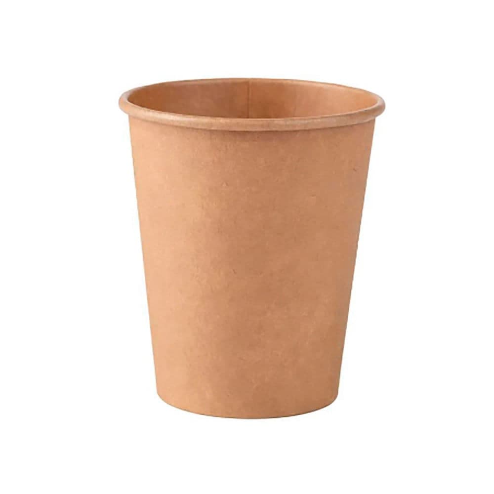 Copo de Papel Kraft 10 Unidades 270mL - Silver Festas
