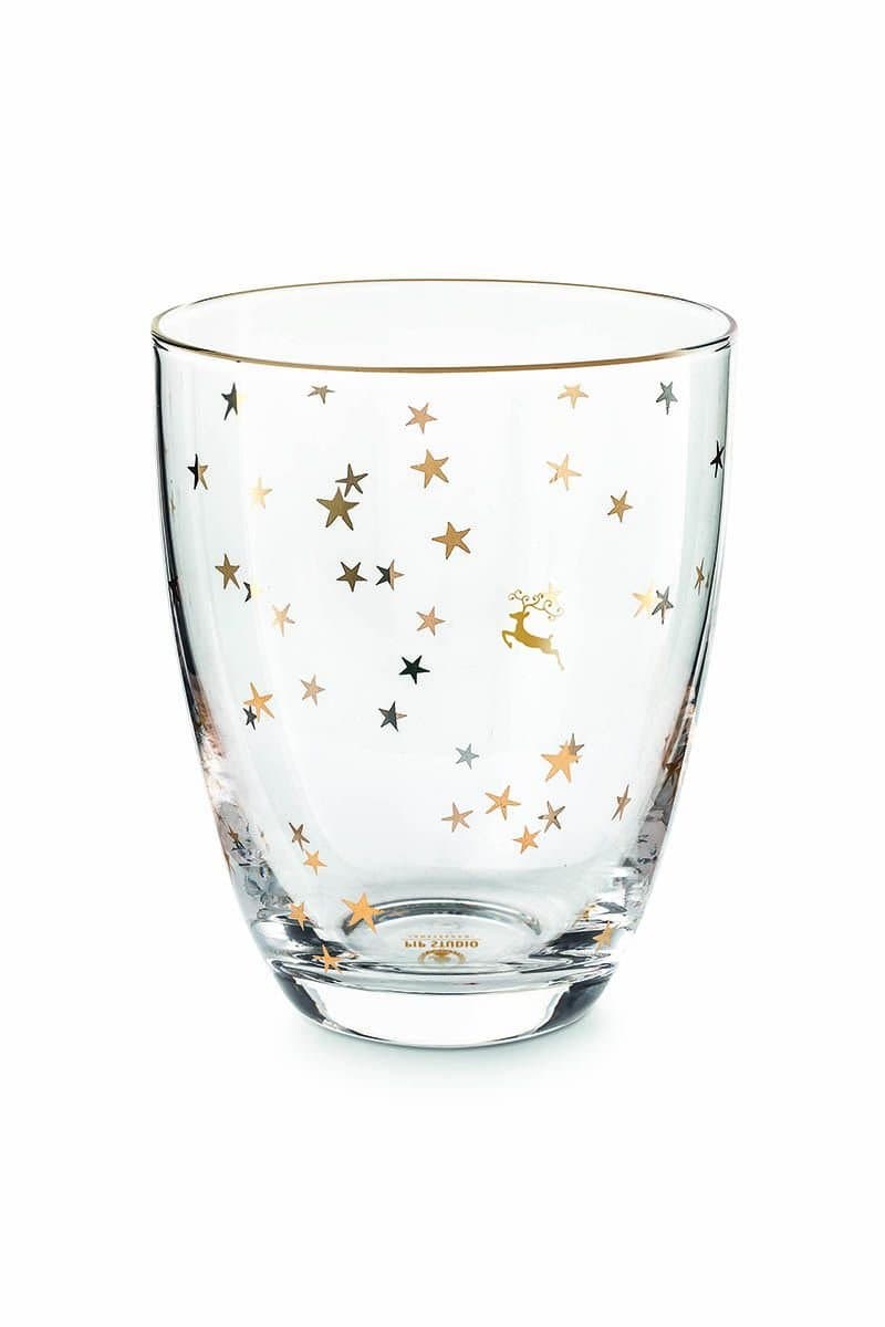 Copo para Água Stars Royal Christmas Natal Pip Studio 360 ml
