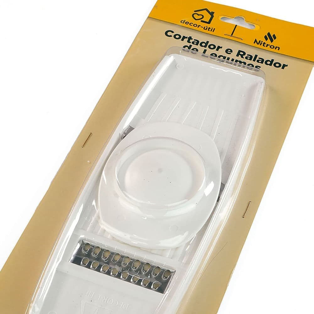 Cortador E Ralador De Legumes Branco - Nitron