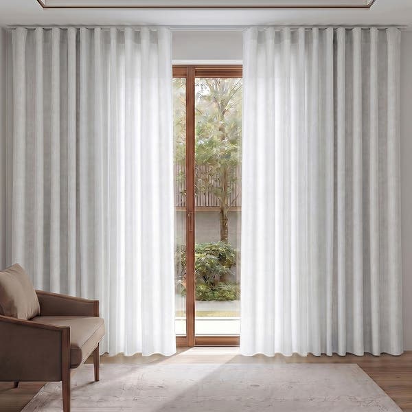 Cortina Blackout Ares Vestis Trilho 2 folhas 2,60x1,70m Areia