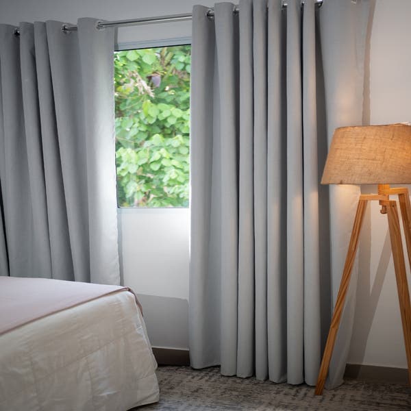 Cortina Blackout Astro Marka Têxtil 2 Folhas 3,60X2,60cm Off White