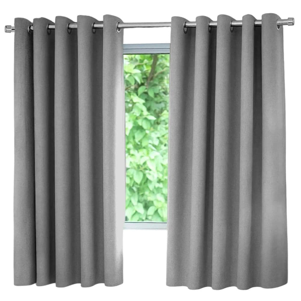 Cortina Blackout Eclipse Simple 2,70x1,70m Cinza - Marka Têxtil