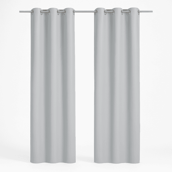 Cortina Blackout PVC Marka Têxtil 2 Folhas 2,80X2,30cm Branca
