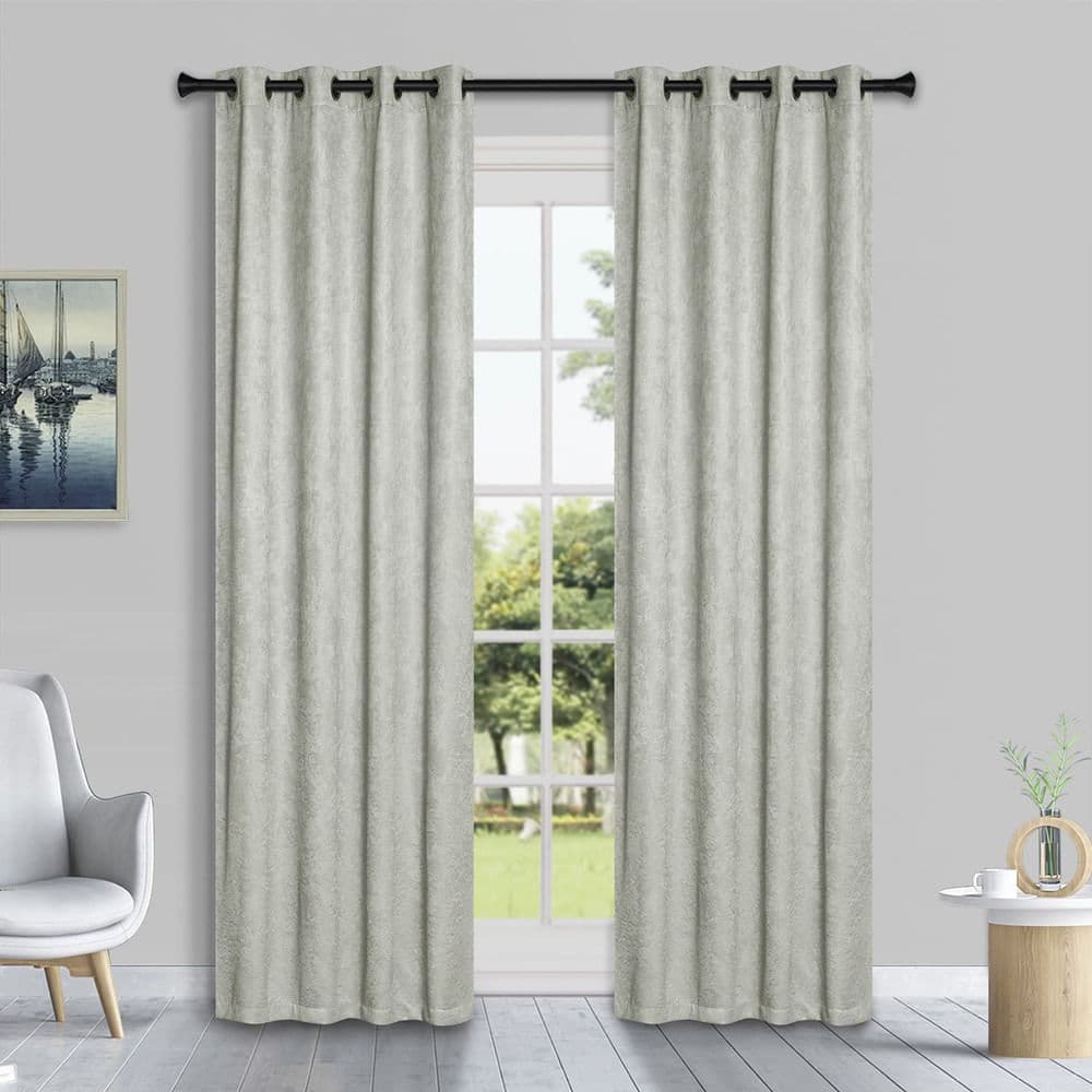 Cortina Blackout Toronto Prata 3,60x2,50m - Imagine