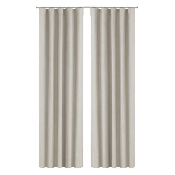 Cortina com blackout Mist Vestis Trilho 2 Folhas 2,60x2,30m Bege