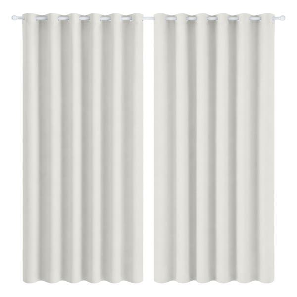 Cortina Com Blackout Onix Ilhós 2 Folhas 2,3x2,6m Bege