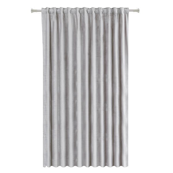 Cortina Dubbo Poliéster Cinza 2,8x2m 1 Folha Inspire