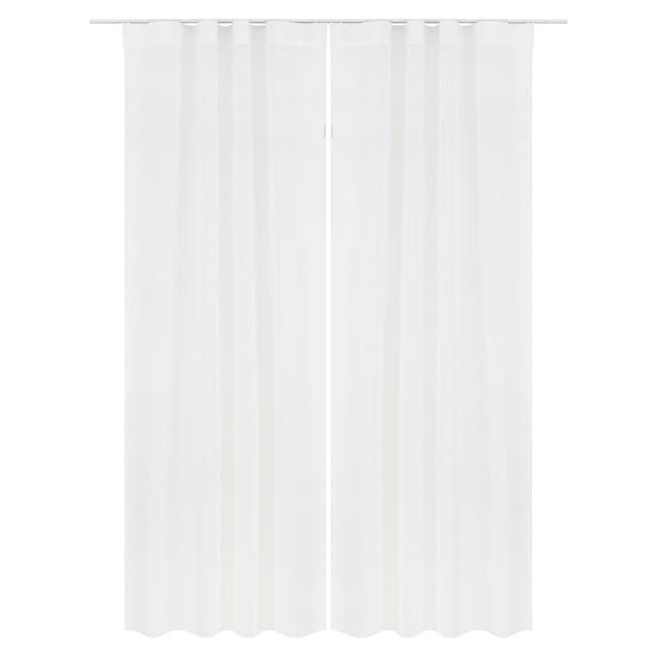 Cortina Hermes Rodizio Deslizante 2 Folhas 2,60x2,30m Branco