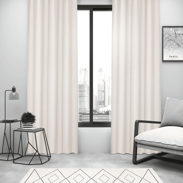 Cortina Malonn Bege 1,40x2,80m 1 Folha Inspire