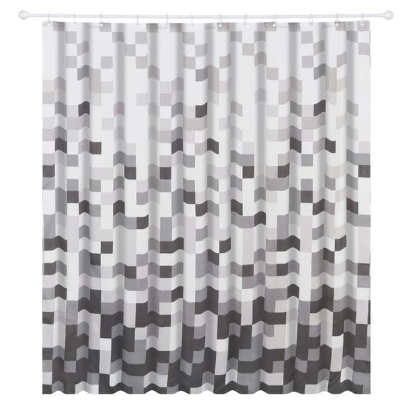 Cortina para Box Poliéster Preta 1,80x1,98m Bella Casa