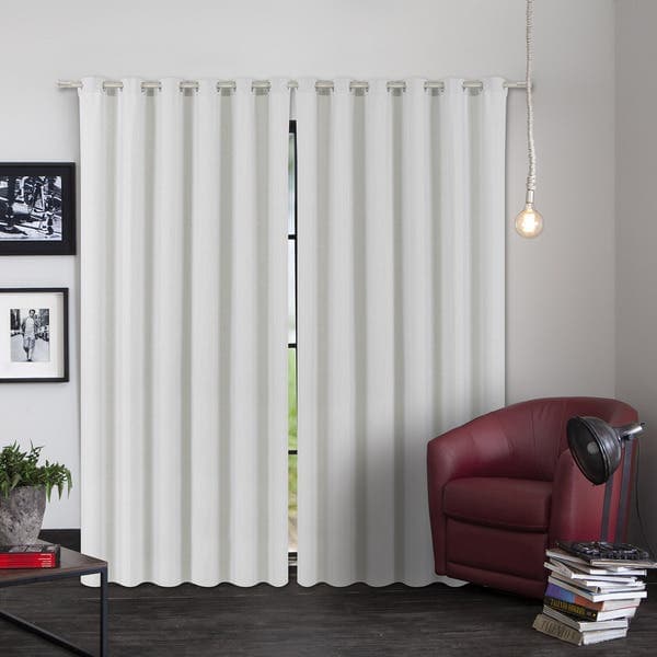 Cortina Porto Belo Beca Decor Ilhós 2 Folhas 3,60x2,60m Cinza