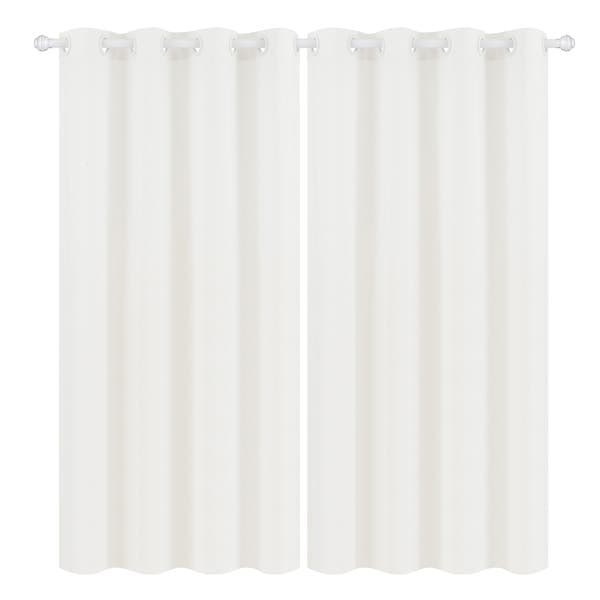 Cortina PortoBelo Vestis Ilhós 2 folhas 2,60x1,70m Branco