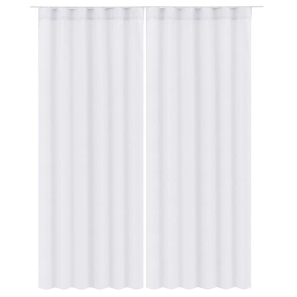 Cortina Veneza Beca Decor Trilho 2 Folhas 2,60x2,30m Branco