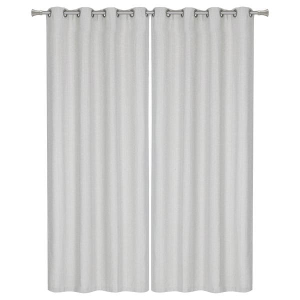 Cortina Vernazza Beca Decor Ilhós 2 Folhas 2,60x2,30m Cinza