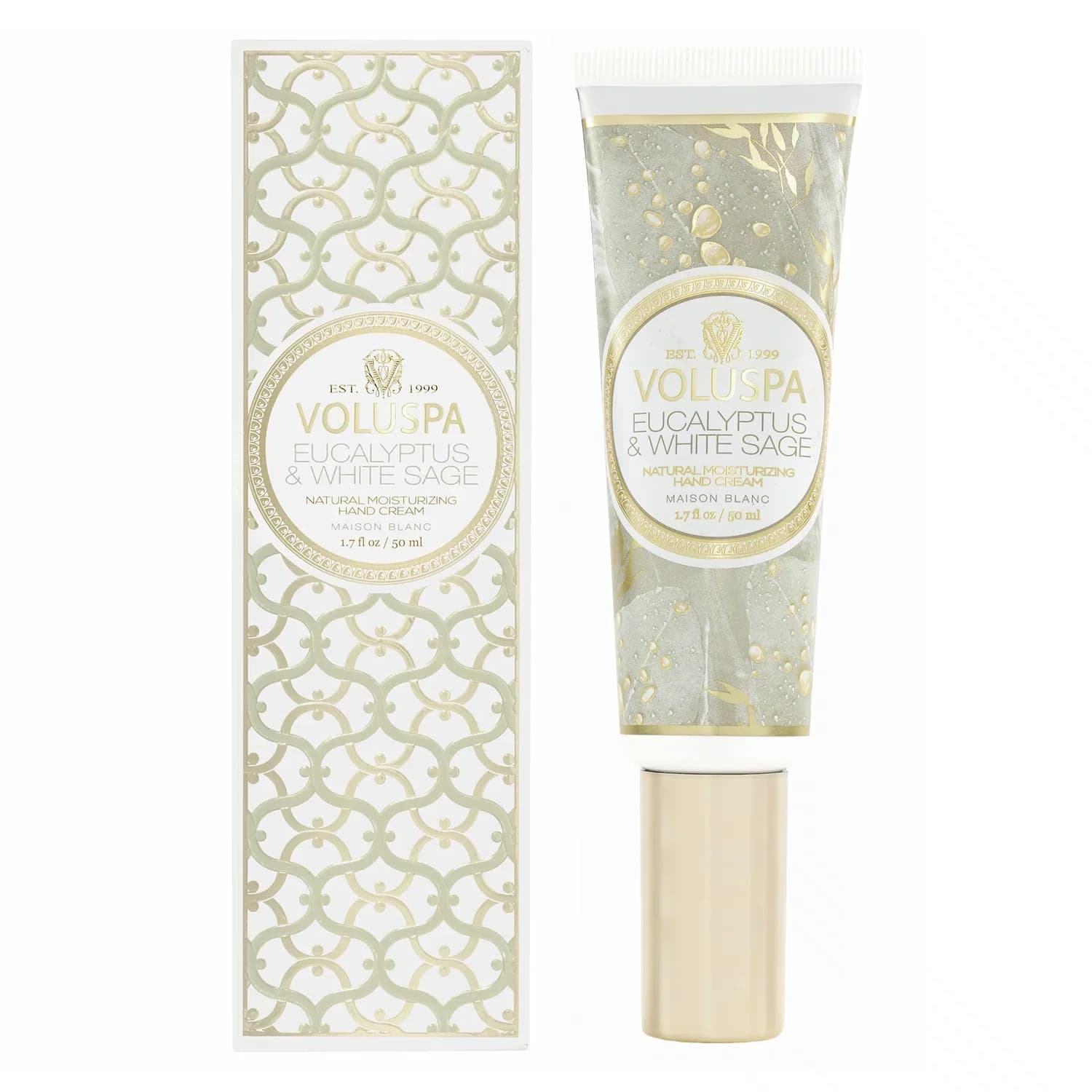 Creme Para Mãos Eucalyptus e White Sage 50ml Voluspa