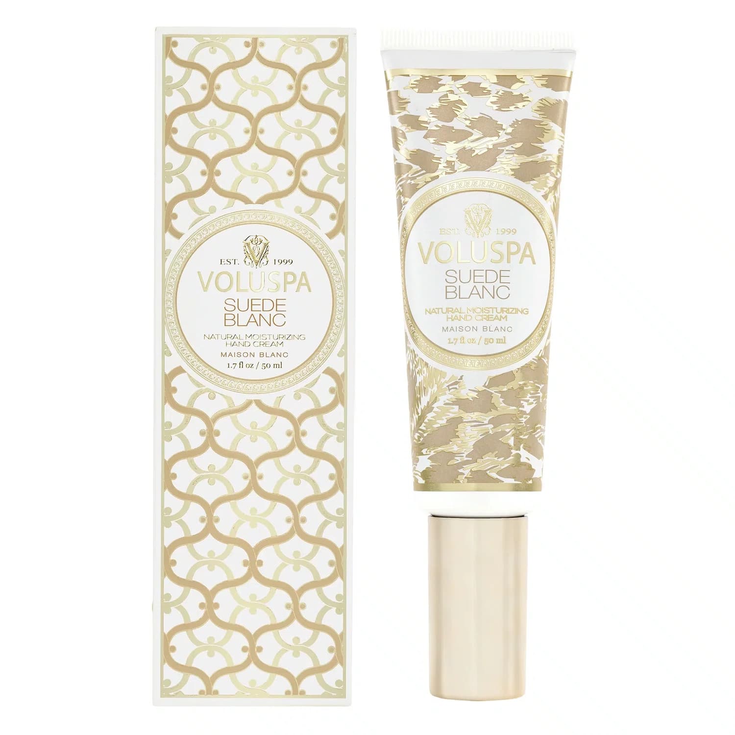 Creme Para Mãos Suede Blanc 50ml Voluspa