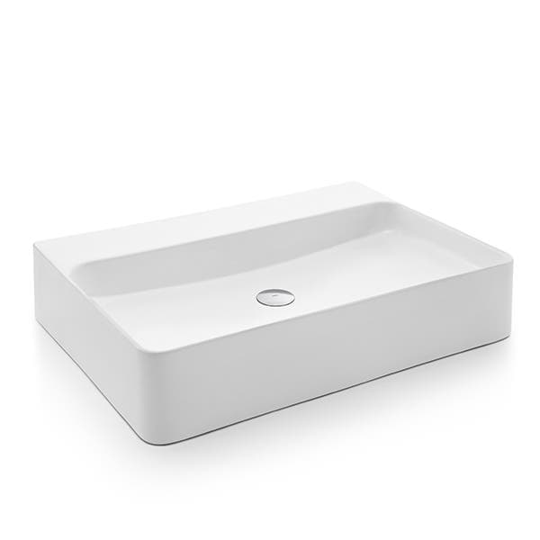 Cuba de Apoio Retangular Rt3 60x42x13cm Branco Docol