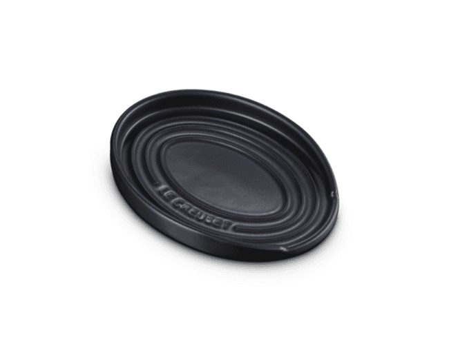 Descanso para Colher Oval Le Creuset Matte Black
