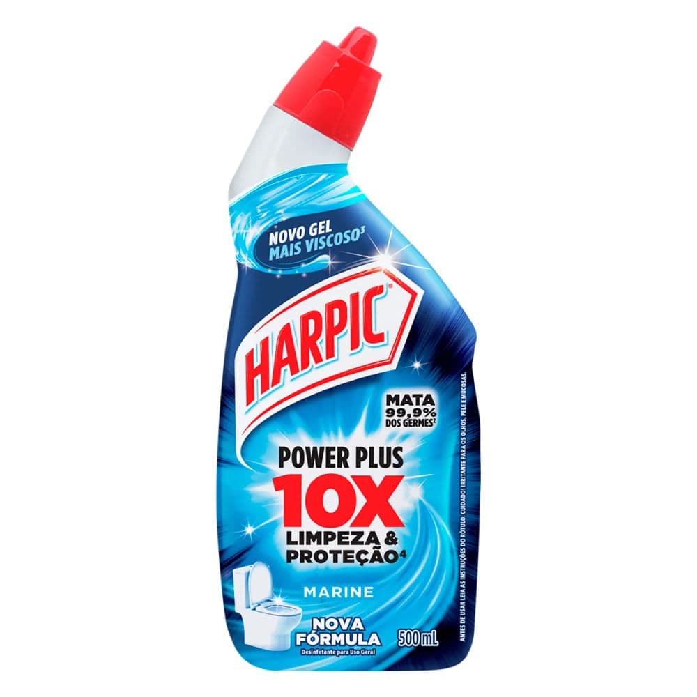 Desinfetante Banheiro Power Plus 500mL - Harpic
