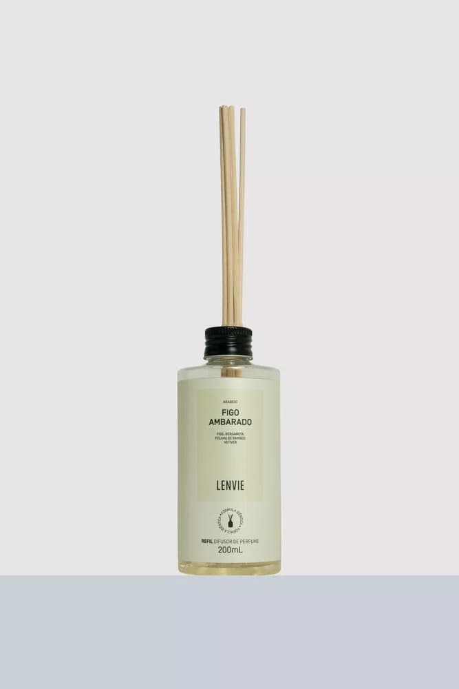 Difusor Refil Figo Ambarado 200ml - Lenvie