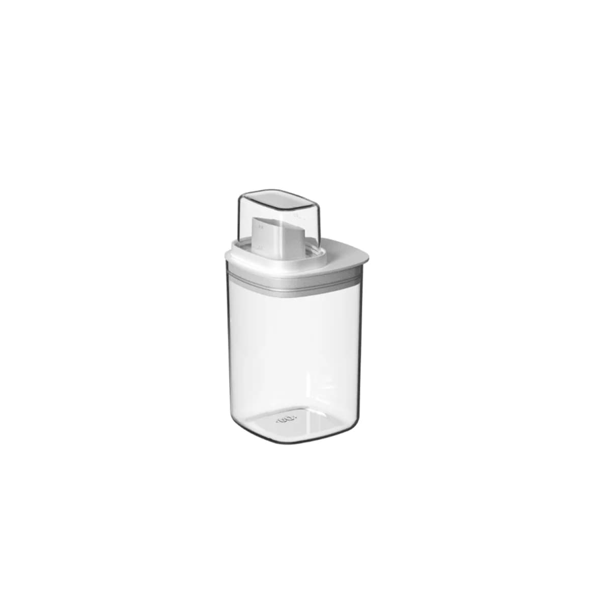 Dispenser Ou Quadrado 1L Linha Flow — Branco