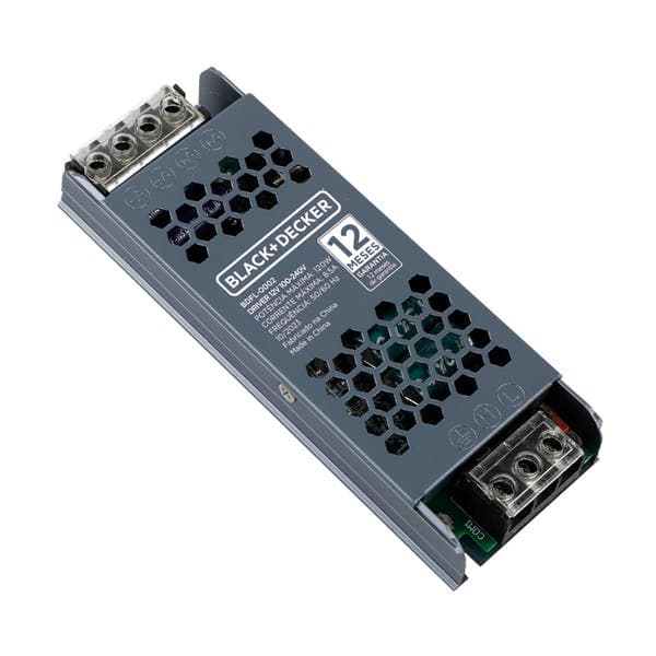 Driver para Fita Led IP20 120W Bivolt Black & Decker