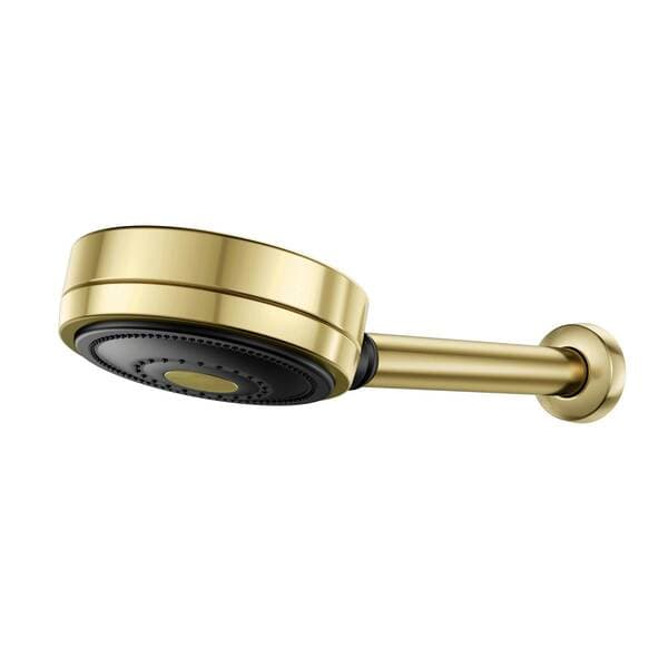 Ducha 1 Jato Redondo TechnoShower New Ouro Polido Docol