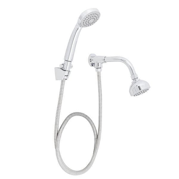 Ducha com Chuveirinho Redonda Parede Cromada Smart Celite