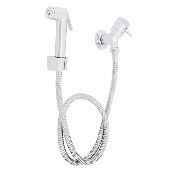 Ducha Higiênica 1,2m Cromada Metal Eiffel 1739 LR90 Sensea