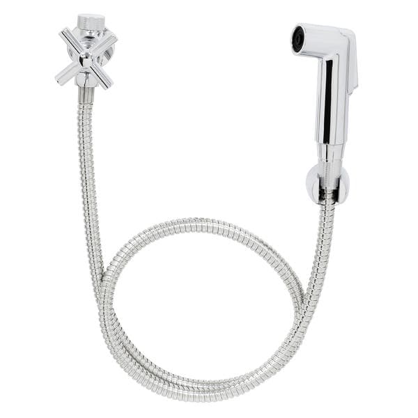 Ducha Higiênica com Derivação 1,2m Cromada Metal Jafet Sensea