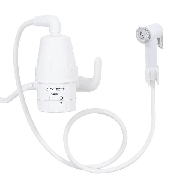 Ducha Higiênica Elétrica 1,2m Branca Flex Fame 220V