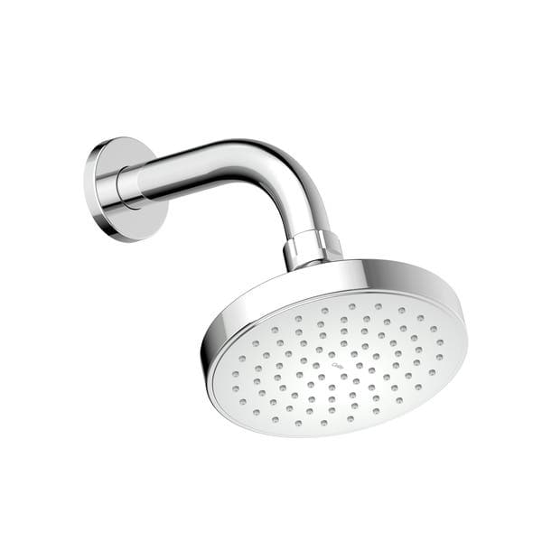 Ducha Redonda de Parede Cromado Basic Roca